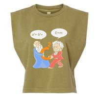 A2 B2 E Mc Funny Scientist Garment-Dyed Women's Muscle Tee