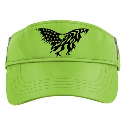 American Bald Eagle Emblem Adult Drive Performance Visor