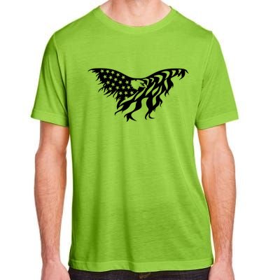 American Bald Eagle Emblem Adult ChromaSoft Performance T-Shirt