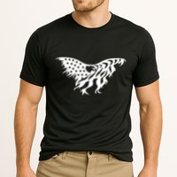 American Bald Eagle Emblem Cooling Performance Crew T-Shirt