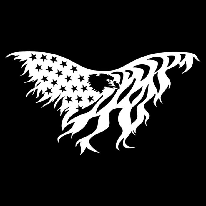 American Bald Eagle Emblem Flatbill Hat