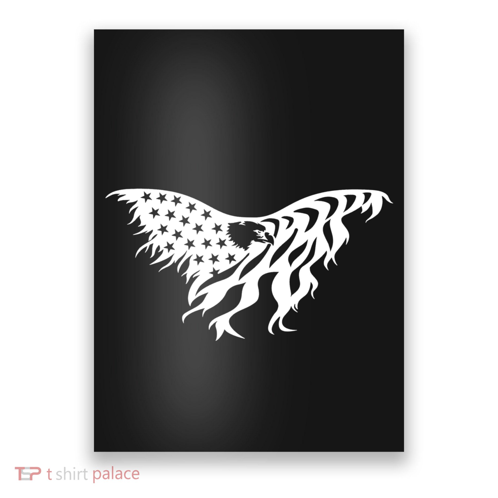 American Bald Eagle Emblem Poster