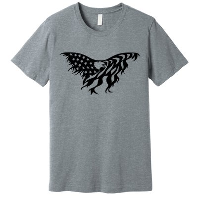 American Bald Eagle Emblem Premium T-Shirt