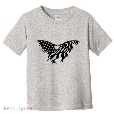 American Bald Eagle Emblem Toddler T-Shirt