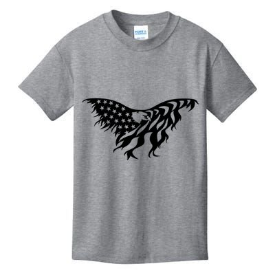 American Bald Eagle Emblem Kids T-Shirt