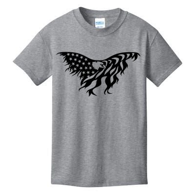 American Bald Eagle Emblem Kids T-Shirt