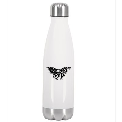 American Bald Eagle Emblem Stainless Steel Insulated Water Bottle