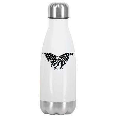 American Bald Eagle Emblem Stainless Steel Insulated Water Bottle