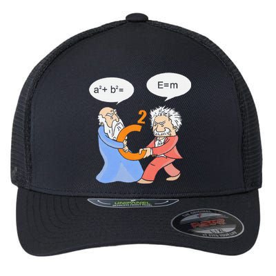 A2 B2 E Mc Funny Scientist Flexfit Unipanel Trucker Cap