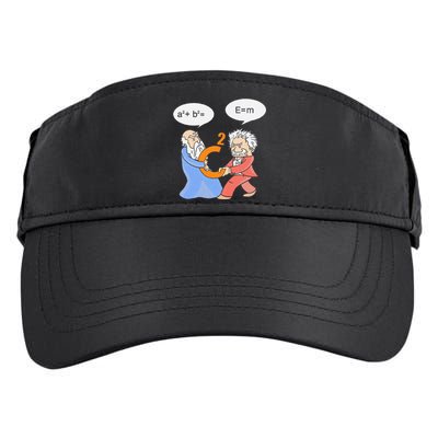 A2 B2 E Mc Funny Scientist Adult Drive Performance Visor