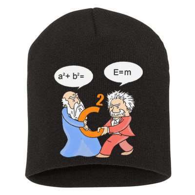 A2 B2 E Mc Funny Scientist Short Acrylic Beanie