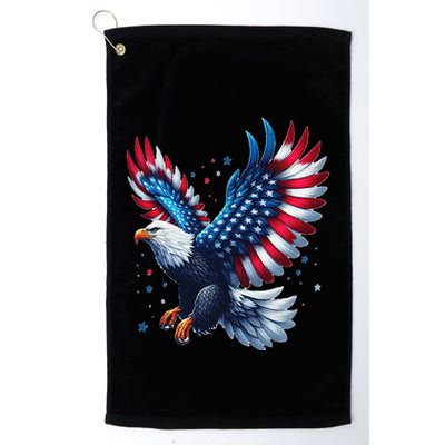 American Bald Eagle Gift Golf Towel