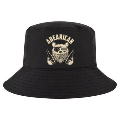 Abearican American Bear Beers Cool Comfort Performance Bucket Hat