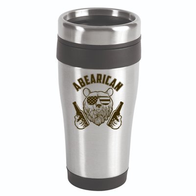 Abearican American Bear Beers 16oz Travel Tumbler