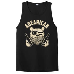 Abearican American Bear Beers PosiCharge Competitor Tank