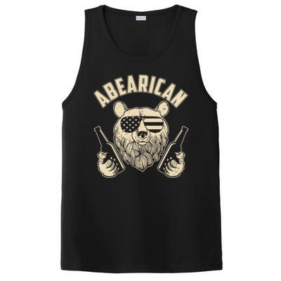 Abearican American Bear Beers PosiCharge Competitor Tank