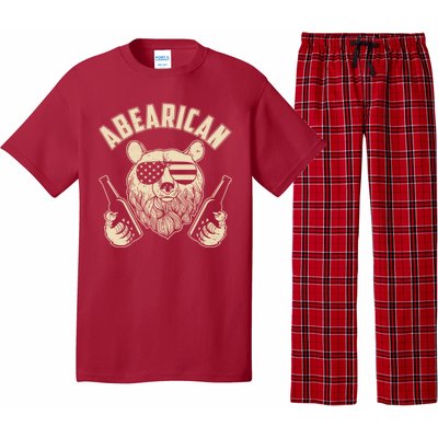 Abearican American Bear Beers Pajama Set