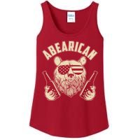 Abearican American Bear Beers Ladies Essential Tank