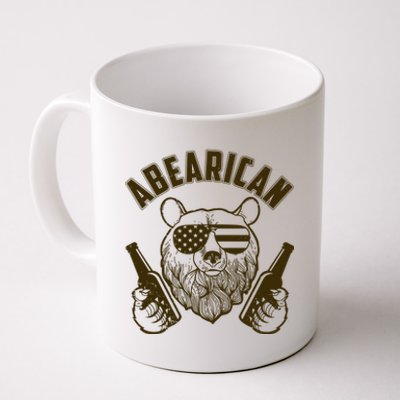 Abearican American Bear Beers Coffee Mug