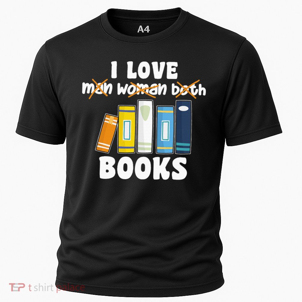 Aroace Books Funny Books In Aroace Flag Cooling Performance Crew T-Shirt