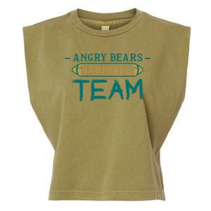 Angry Bears Football Team Garment-Dyed Women's Muscle Tee