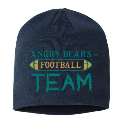 Angry Bears Football Team Sustainable Beanie