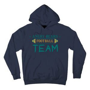 Angry Bears Football Team Tall Hoodie