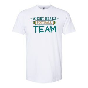 Angry Bears Football Team Softstyle CVC T-Shirt