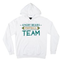 Angry Bears Football Team Hoodie