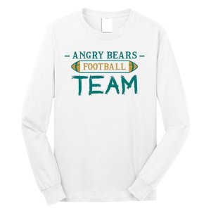 Angry Bears Football Team Long Sleeve Shirt