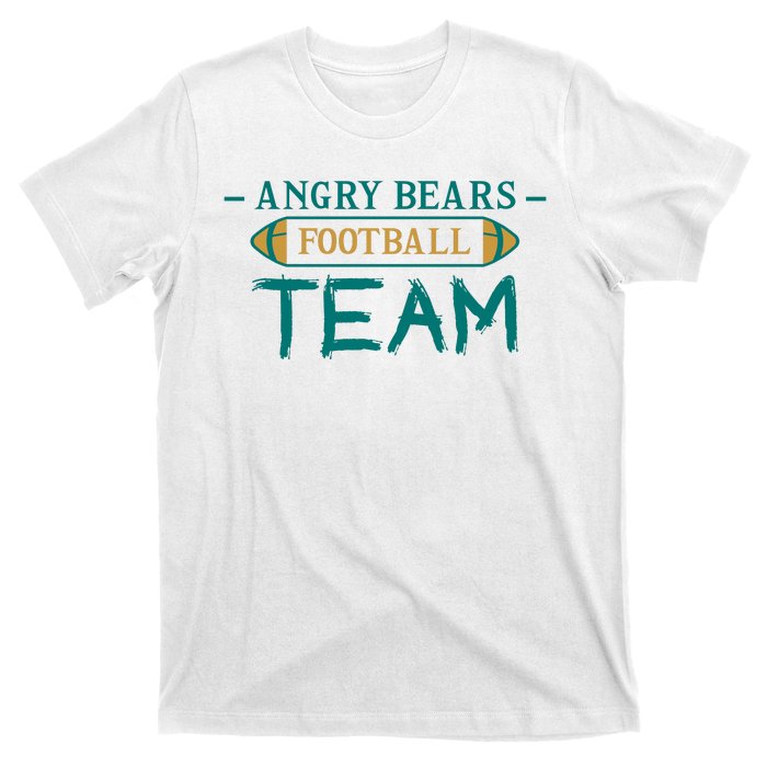 Angry Bears Football Team T-Shirt