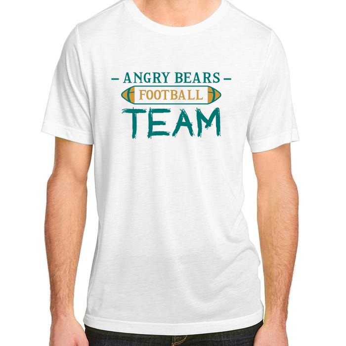 Angry Bears Football Team Adult ChromaSoft Performance T-Shirt