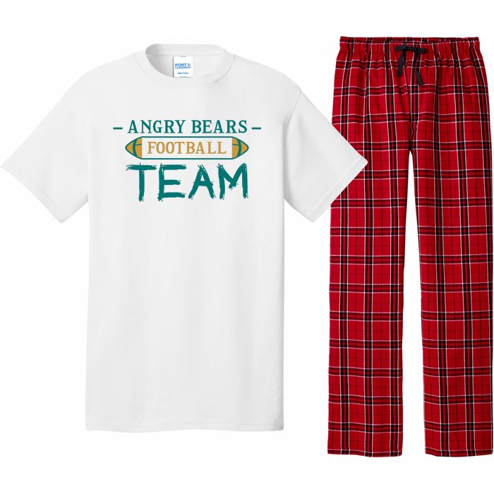 Angry Bears Football Team Pajama Set