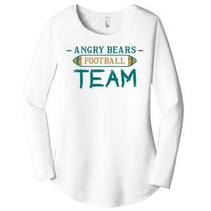 Angry Bears Football Team Women's Perfect Tri Tunic Long Sleeve Shirt