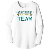 Angry Bears Football Team Women's Perfect Tri Tunic Long Sleeve Shirt