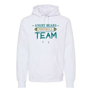 Angry Bears Football Team Premium Hoodie