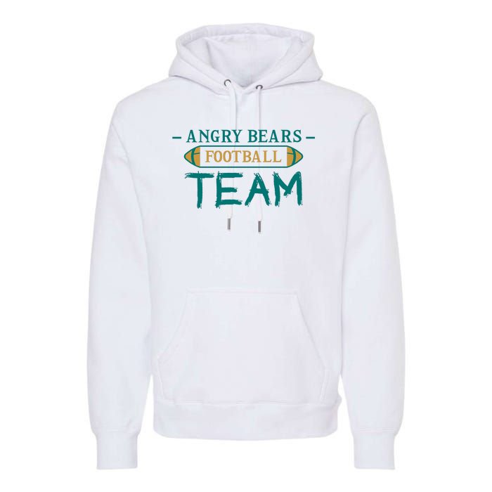 Angry Bears Football Team Premium Hoodie