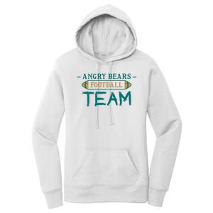 Angry Bears Football Team Women's Pullover Hoodie