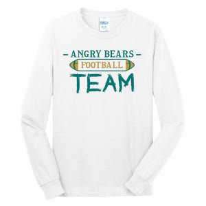 Angry Bears Football Team Tall Long Sleeve T-Shirt