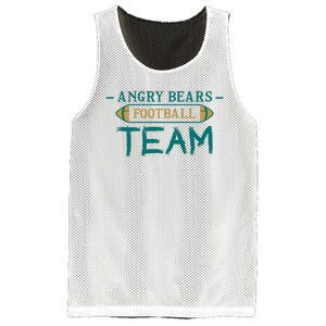 Angry Bears Football Team Mesh Reversible Basketball Jersey Tank