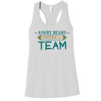 Angry Bears Football Team Women's Racerback Tank