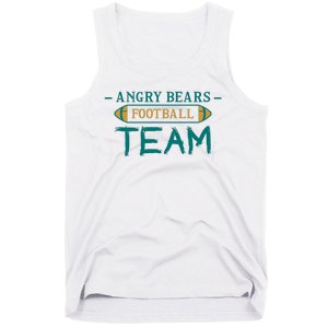 Angry Bears Football Team Tank Top