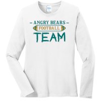 Angry Bears Football Team Ladies Long Sleeve Shirt