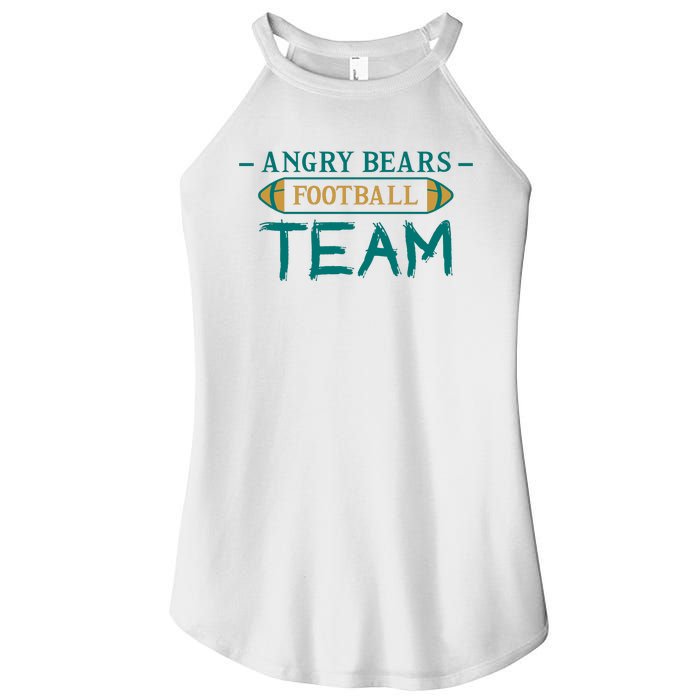 Angry Bears Football Team Women's Perfect Tri Rocker Tank