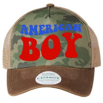 American Boy Fourth Of July Legacy Tie Dye Trucker Hat