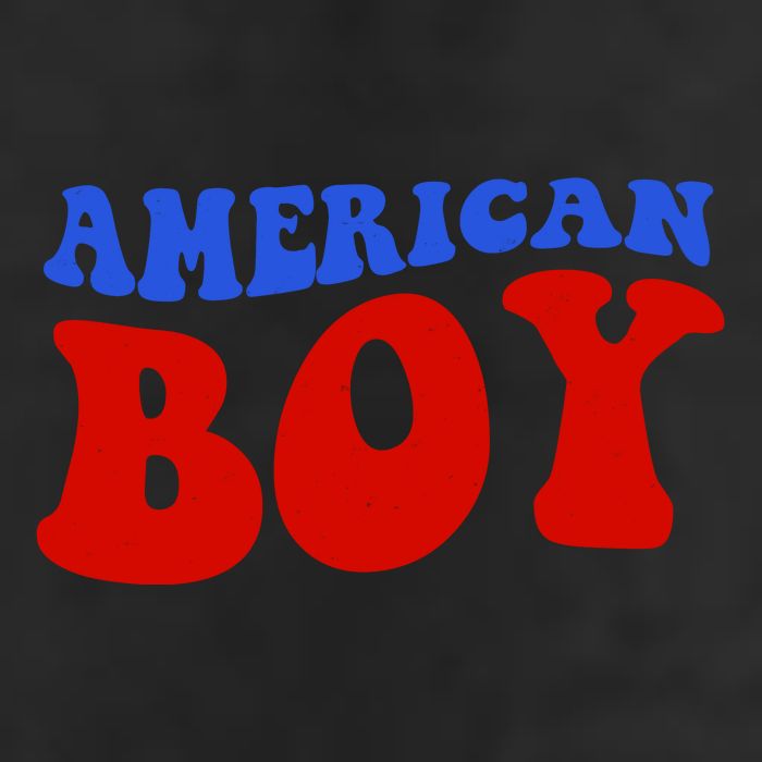 American Boy Fourth Of July 7 Panel Mesh Trucker Snapback Hat