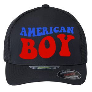 American Boy Fourth Of July Flexfit Unipanel Trucker Cap