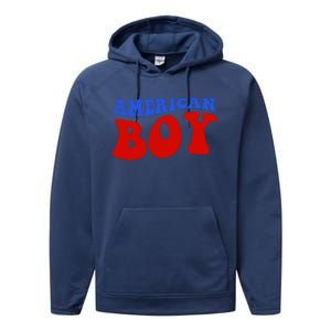 American Boy Fourth Of July Performance Fleece Hoodie