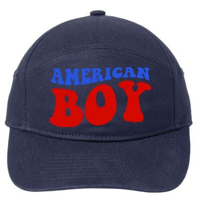 American Boy Fourth Of July 7-Panel Snapback Hat