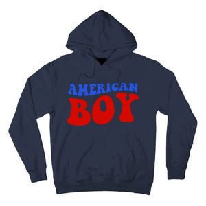 American Boy Fourth Of July Tall Hoodie